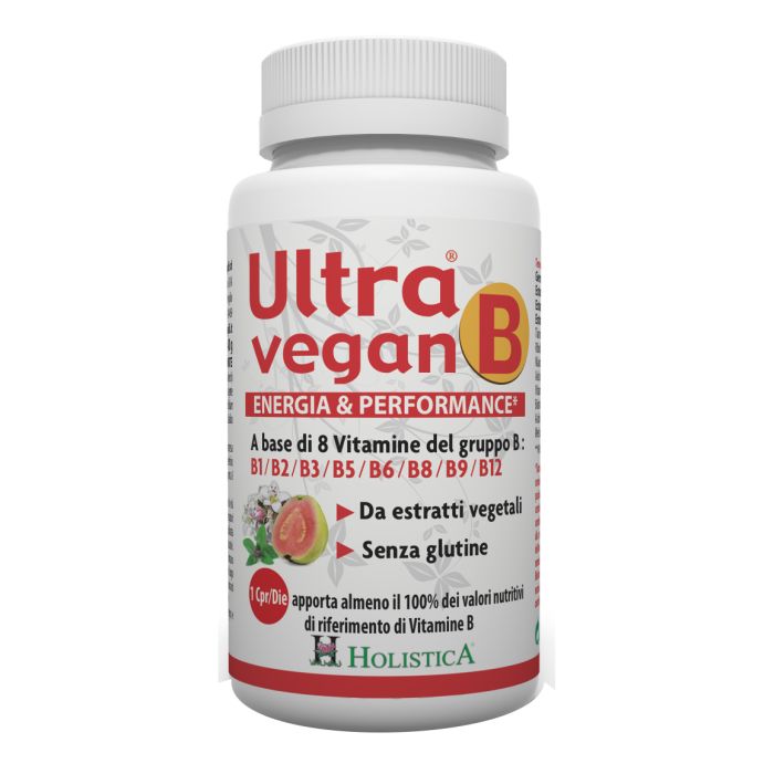 Vitamina B Ultra Vegan B Masticabile