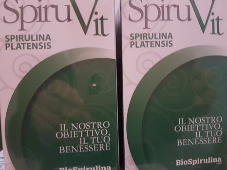 Bio Spirulina Spiruvit 1125 cmp 0,4gr Spirulina Platensis 5 Conf