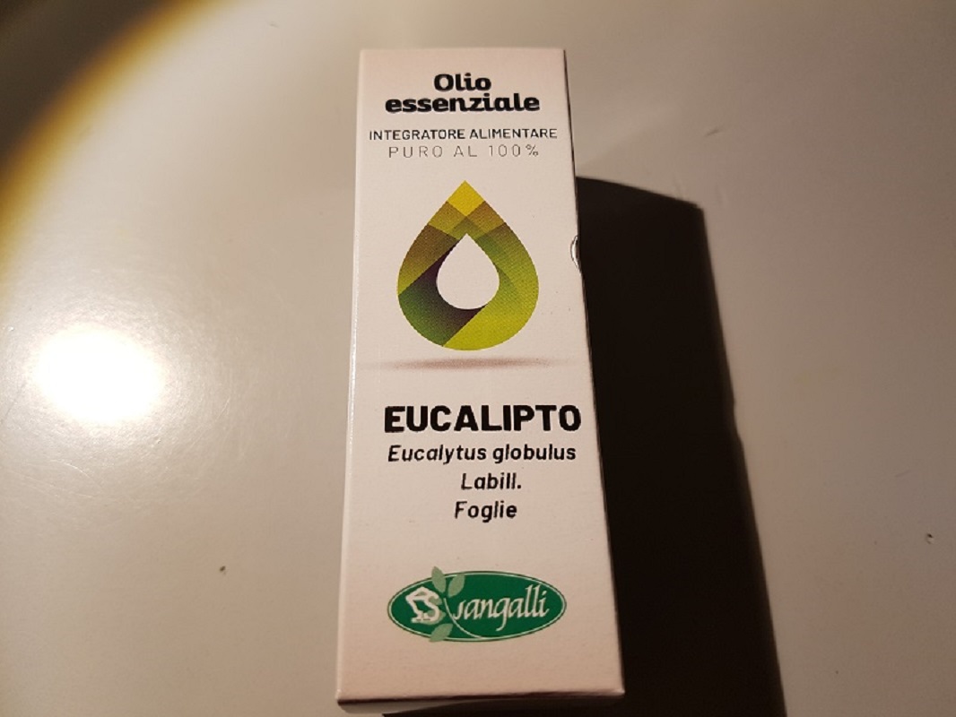 Olio Essenziale Eucalipto, 10ml.