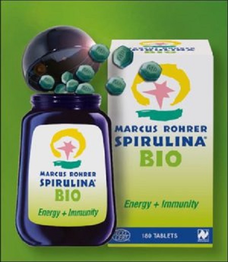 Spirulina Marcus Rohrer Biologica 180 cpr